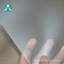 Anti-sticky Printable Matt PVC Transparent Sheets for business Card